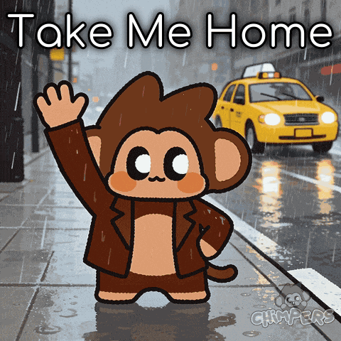 Waving Rush Hour GIF by Chimpers