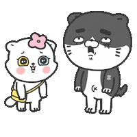 Sad Cat Sticker