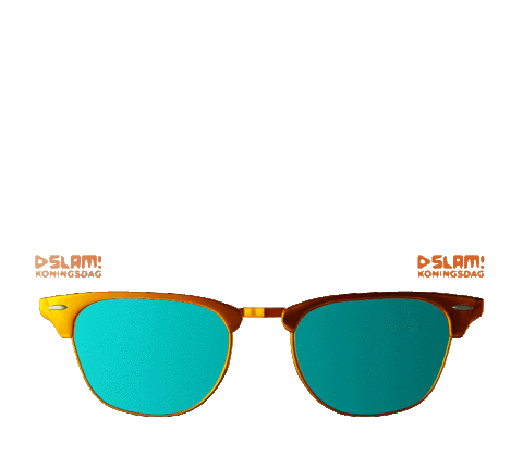 sunglasses dutch Sticker by SLAM! Koningsdag