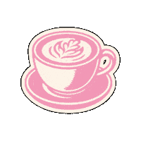Cafe Coffe Sticker
