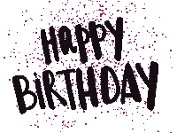Happy Birthday Sticker