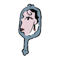 Halloween Mirror Sticker