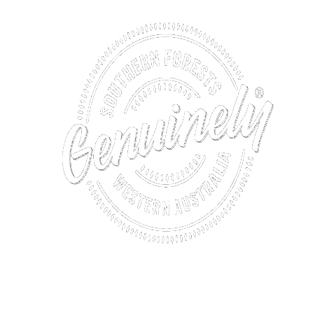 GenuinelySouthernForests shoplocal produce gsf genuinely Sticker