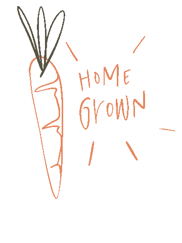 Garden Carrot Sticker