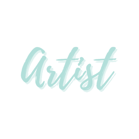 Artist Branding Sticker by Heartlines Copywriting Studio