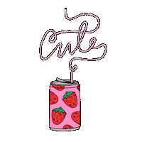 La Croix Pink Sticker by Blair Roberts