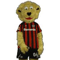 Mascot Mic Drop Sticker by Bayer 04 Leverkusen