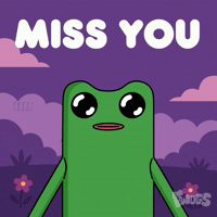 Lonely Love You GIF by fwogs
