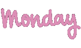 Monday Weekday Sticker