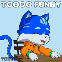 Cracking Up Lol GIF by Toshithecat