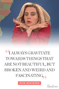 purewow weird snl kate mckinnon purewow GIF