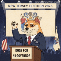 Waving New Jersey GIF by Doge Pound