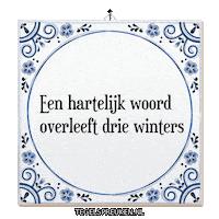 Winter Nl Sticker by Tegelspreuken.nl