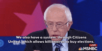 Bernie Sanders Msnbc GIF by GIPHY News