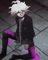 Servant Nagito Komaeda GIF