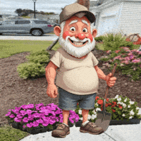 Spring Planting Flowers GIF