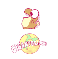 Dinosaur Roar Sticker by Gigantosaurus
