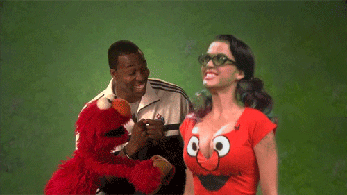 katy perry elmo GIF