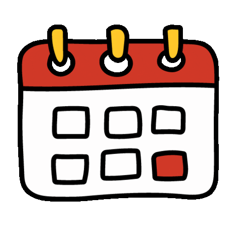 Date Calendar Sticker by U of G Experiential Learning Hub