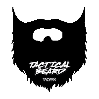 beard tacticalbeard Sticker by TACWRK