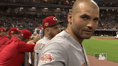 Joey Votto Baseball GIF by Cincinnati Reds