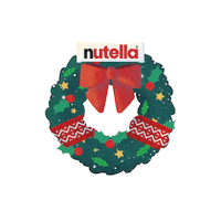 Joyeux Noel Christmas Sticker by Nutella France