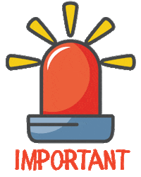 verabraun alert important verabraun Sticker