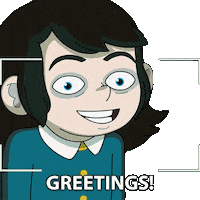 Greetings Haunted Hotel Sticker by NETFLIX