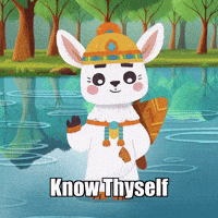 Self-Love Know Thyself GIF by Llamaozi