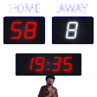 8 Away Sticker