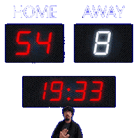 8 Away Sticker