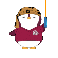 Sorry Excuse Me Sticker by Pudgy Penguins