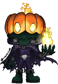 Jack O Lantern Halloween Sticker