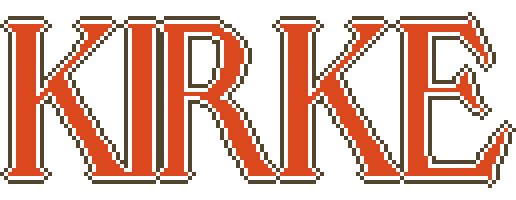 Pixel Logo Sticker