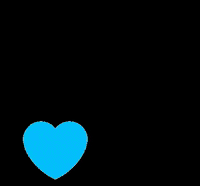 Bluethumb love hearts rainbow hearts bluethumb GIF