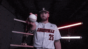 University Of Louisville Baseball GIF by Louisville Cardinals