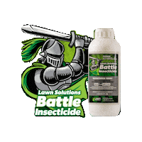 Battle Lawn Care Sticker by Lawn Solutions Australia