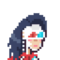 Art Pixel Sticker by Monkey Kingdom