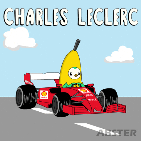 Charles Leclerc Penguin GIF by Abster