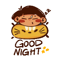 Goodnight Sticker