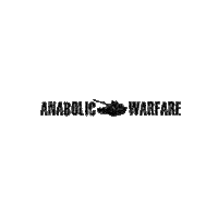 Anabolicwarfare fitness workout gym lift Sticker