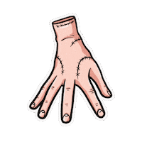 Addams Family Netflix Sticker