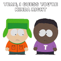 You Are Right Kyle Broflovski Sticker by South Park
