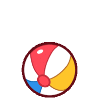 Summer Beach Sticker by Talking Tom Kids