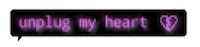 Broken Heart Love Sticker by twst