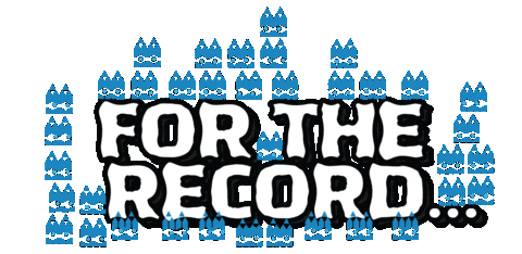 Warning For The Record Sticker by Stamatia Alexaki