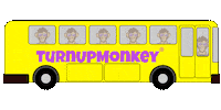 drunk party Sticker by turnupmonkey
