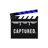 captured-films film video captured filmklappe Sticker
