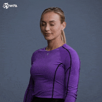 Ana Bogdan Eye Roll GIF by WTA