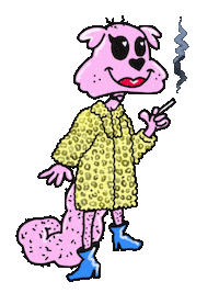American Horror Story Smoking Sticker